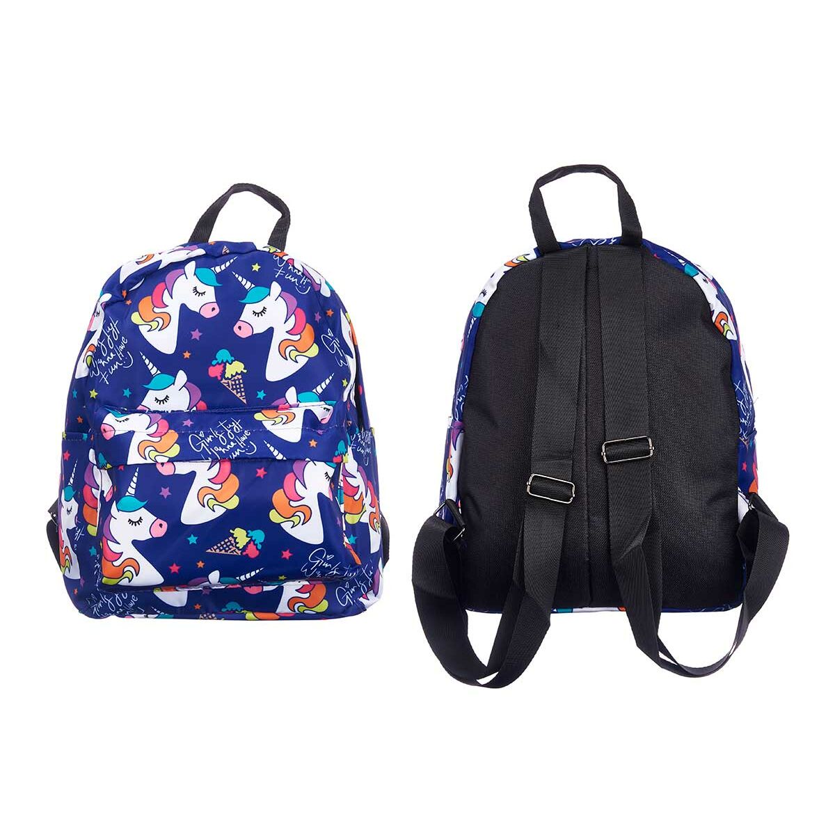 Skolryggsäck Pincello 586 586 Multicolour 28 x 12 x 22 cm 22 x 28 x 12 cm Enhörning (12 antal)-Kontor och Kontorsmaterial, Skol- och utbildningsmaterial-Pincello-peaceofhome.se