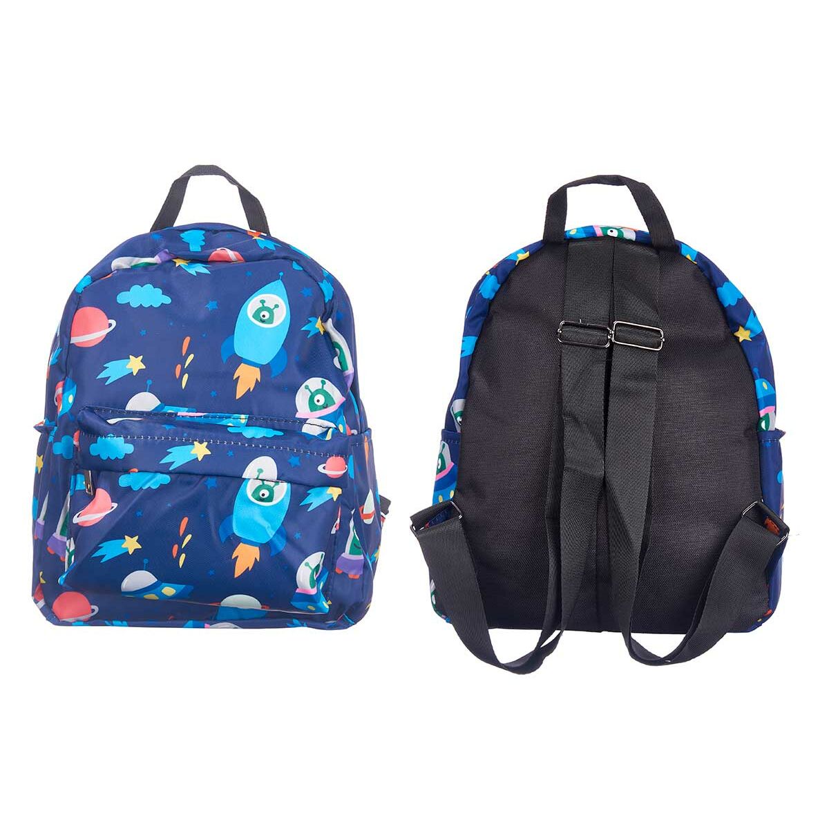 Skolryggsäck Pincello 589 589 Multicolour 28 x 12 x 22 cm 22 x 28 x 12 cm Rymdfarkost (12 antal)-Kontor och Kontorsmaterial, Skol- och utbildningsmaterial-Pincello-peaceofhome.se