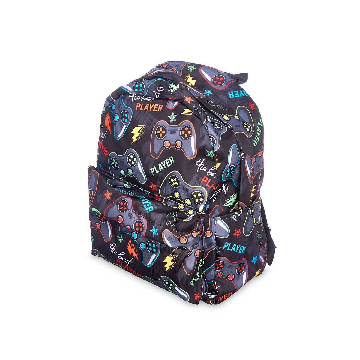 Skolryggsäck Pincello 590 Games Multicolour 28 x 12 x 22 cm 22 x 28 x 12 cm (12 antal)-Kontor och Kontorsmaterial, Skol- och utbildningsmaterial-Pincello-peaceofhome.se