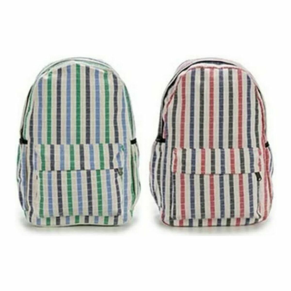 Skolryggsäck Pincello AR1903643 AR1903643 Multicolour 13 x 45 x 31 cm 31 x 45 x 13 cm Ränder (12 antal)-Kontor och Kontorsmaterial, Skol- och utbildningsmaterial-Pincello-peaceofhome.se