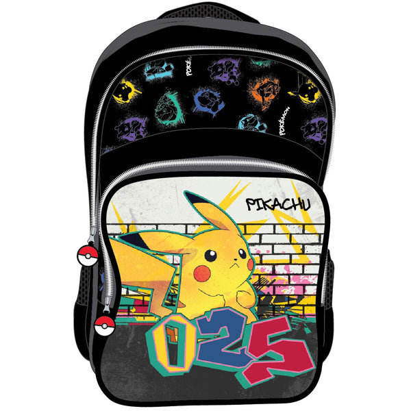 Skolryggsäck Pokémon Pikachu Multicolour-Kontor och Kontorsmaterial, Skol- och utbildningsmaterial-Pokémon-peaceofhome.se