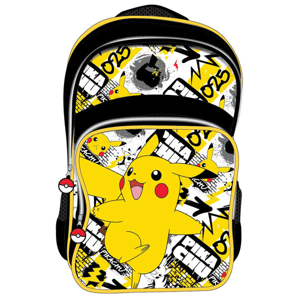 Skolryggsäck Pokémon Pikachu Multicolour-Kontor och Kontorsmaterial, Skol- och utbildningsmaterial-Pokémon-peaceofhome.se