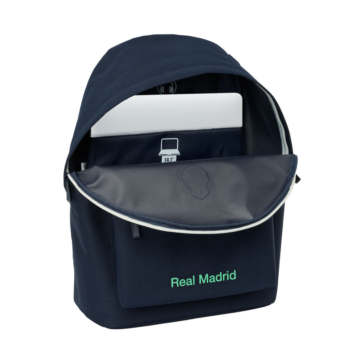 Skolryggsäck Real Madrid C.F. 31 x 41 x 16 cm-Kontor och Kontorsmaterial, Skol- och utbildningsmaterial-Real Madrid C.F.-peaceofhome.se