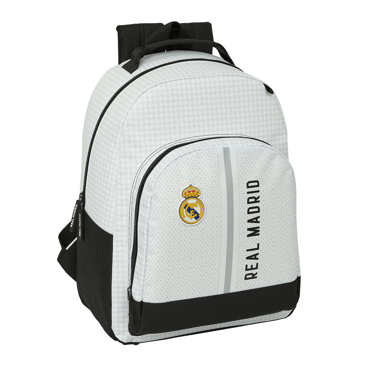 Skolryggsäck Real Madrid C.F. 32 x 42 x 15 cm-Kontor och Kontorsmaterial, Skol- och utbildningsmaterial-Real Madrid C.F.-peaceofhome.se