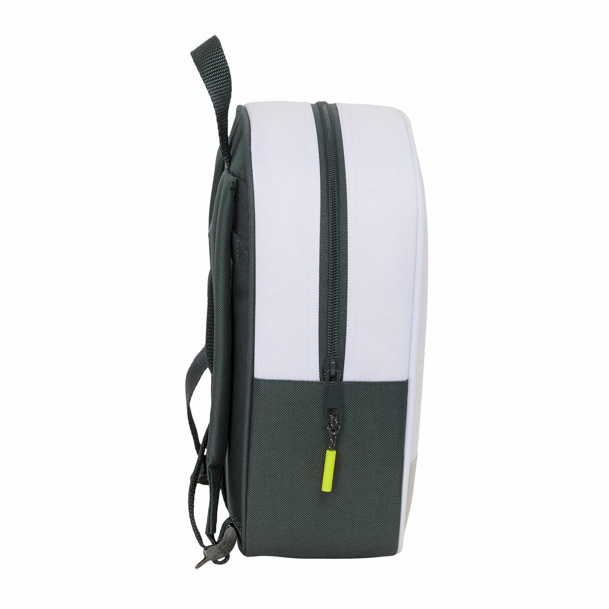 Skolryggsäck Real Madrid C.F. Vit 22 x 10 x 27 cm-Kontor och Kontorsmaterial, Skol- och utbildningsmaterial-Real Madrid C.F.-peaceofhome.se