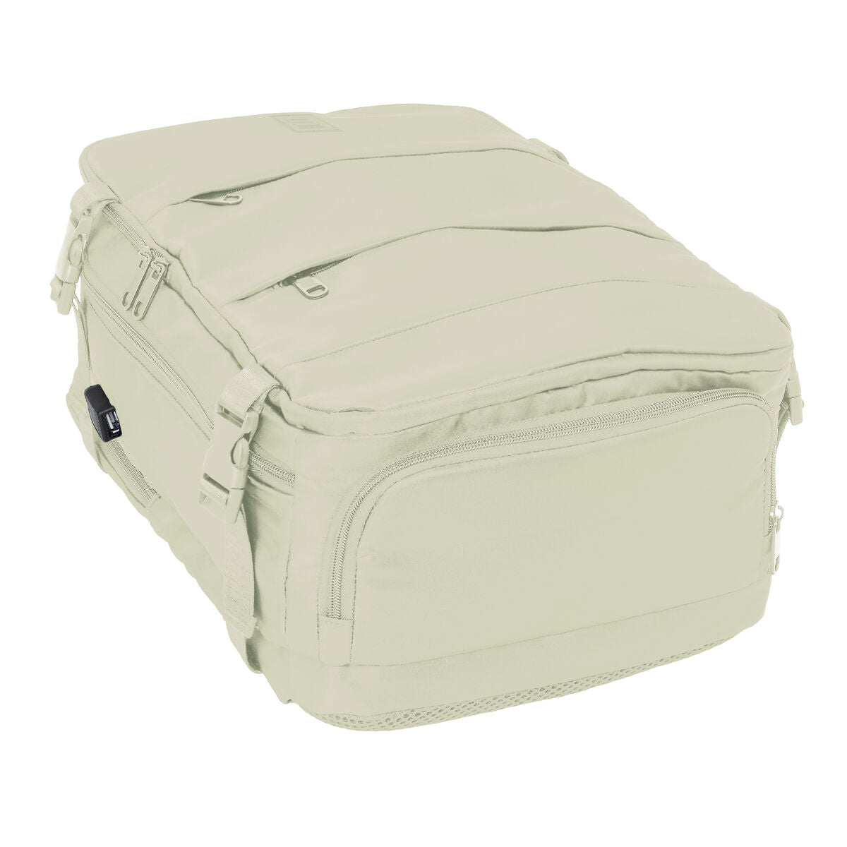 Skolryggsäck Safta Beige Beige-Kontor och Kontorsmaterial, Skol- och utbildningsmaterial-Safta-peaceofhome.se