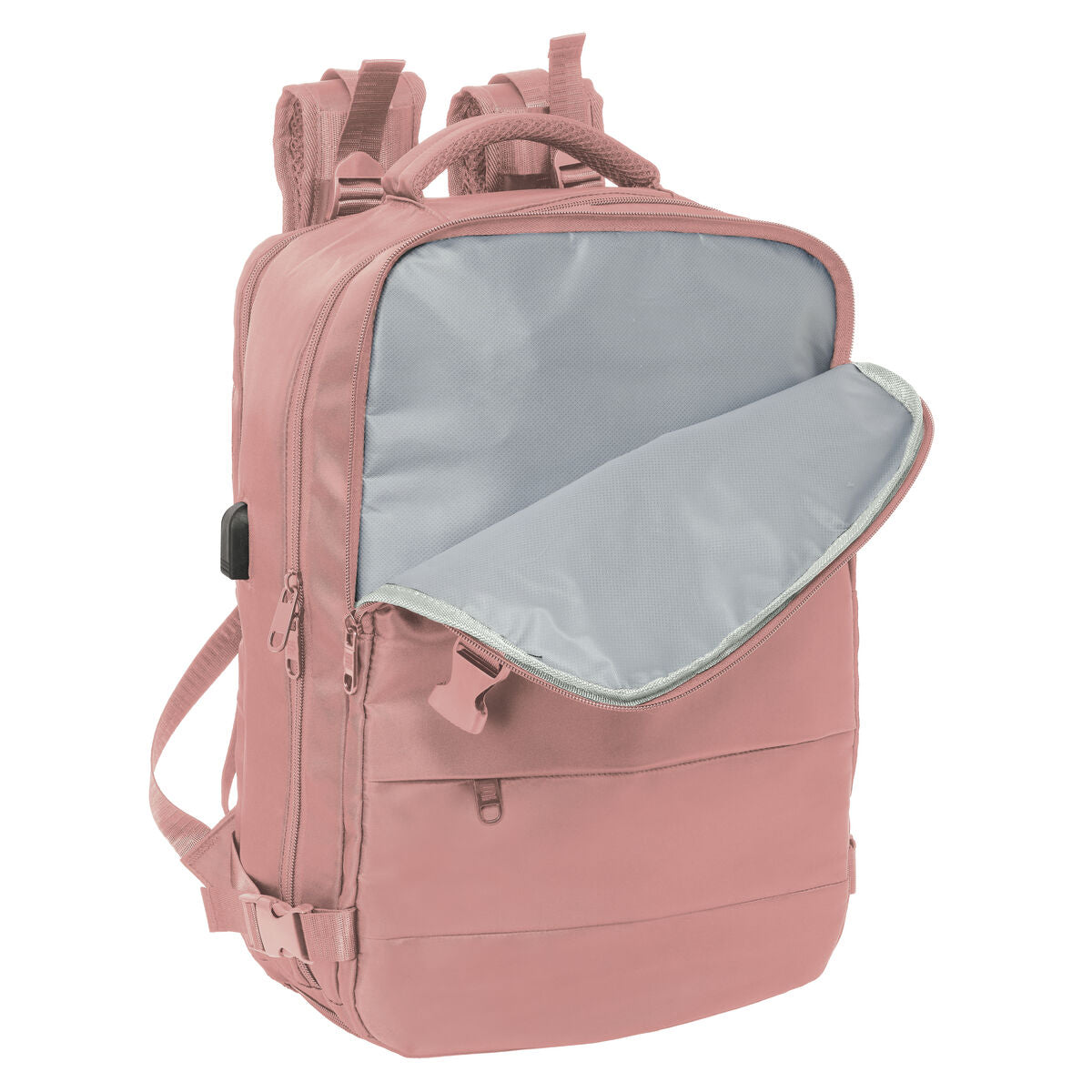 Skolryggsäck Safta Rosa Rosa-Kontor och Kontorsmaterial, Skol- och utbildningsmaterial-Safta-peaceofhome.se