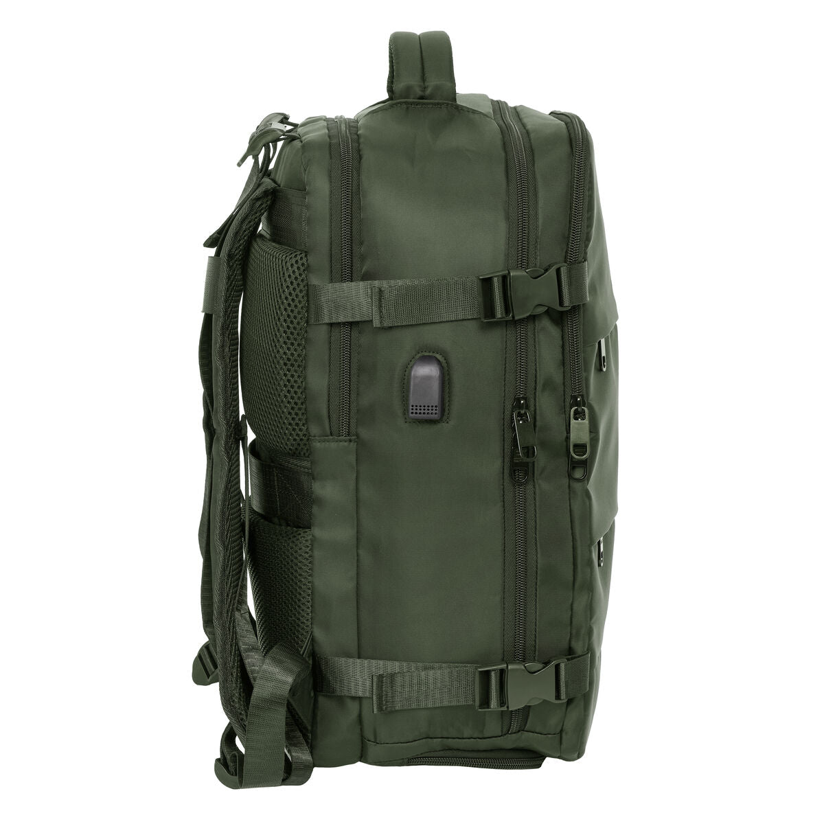 Skolryggsäck Safta Verde Armégrön-Kontor och Kontorsmaterial, Skol- och utbildningsmaterial-Safta-peaceofhome.se