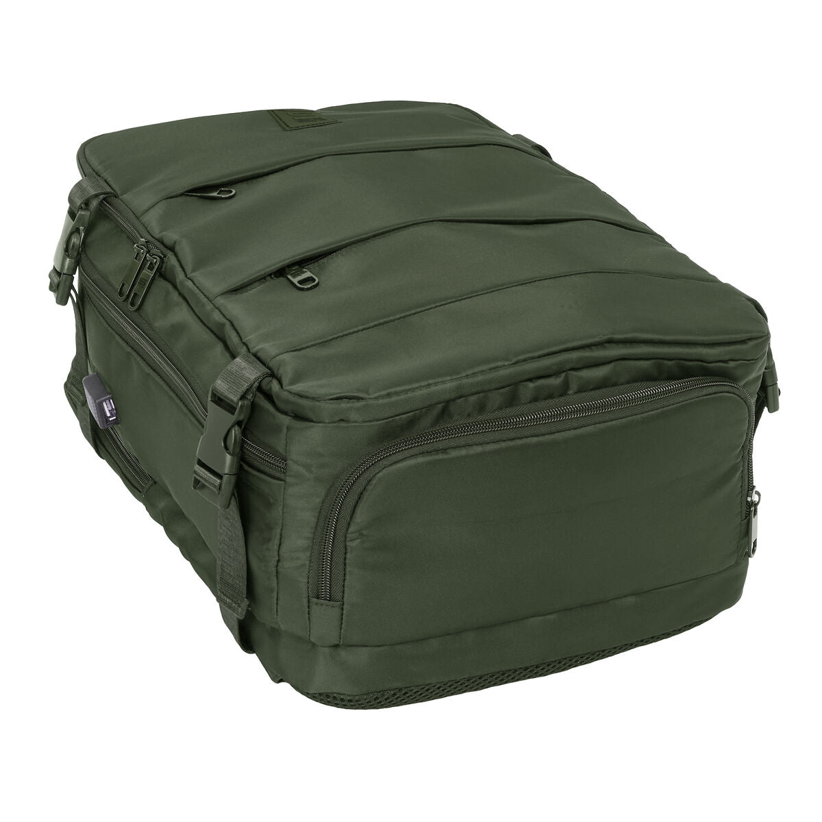 Skolryggsäck Safta Verde Armégrön-Kontor och Kontorsmaterial, Skol- och utbildningsmaterial-Safta-peaceofhome.se