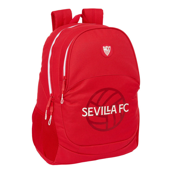 Skolryggsäck Sevilla Fútbol Club Röd 32 x 44 x 16 cm-Kontor och Kontorsmaterial, Skol- och utbildningsmaterial-Sevilla Fútbol Club-peaceofhome.se