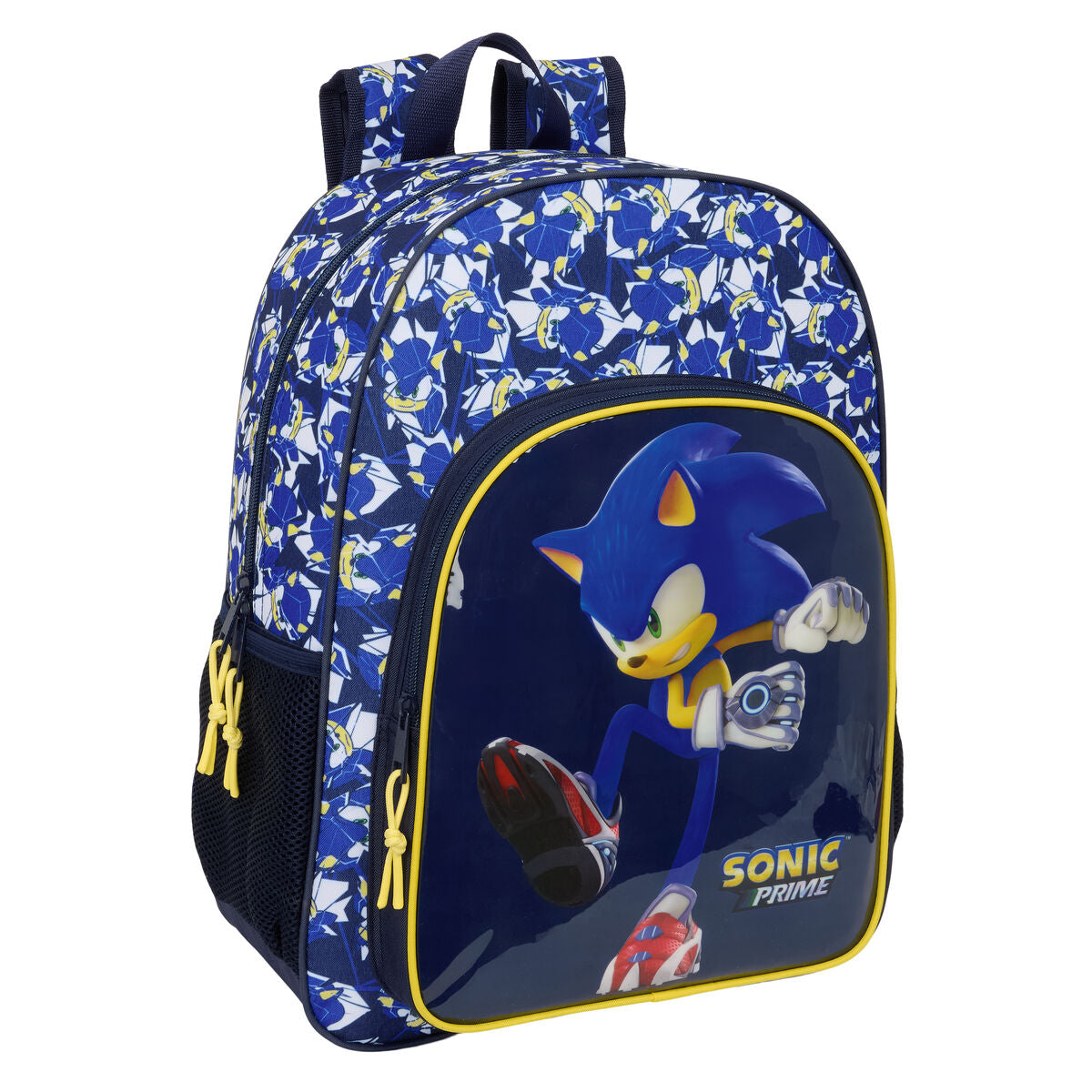 Skolryggsäck Sonic City Blå 33 x 42 x 14 cm-Kontor och Kontorsmaterial, Skol- och utbildningsmaterial-Sonic-peaceofhome.se