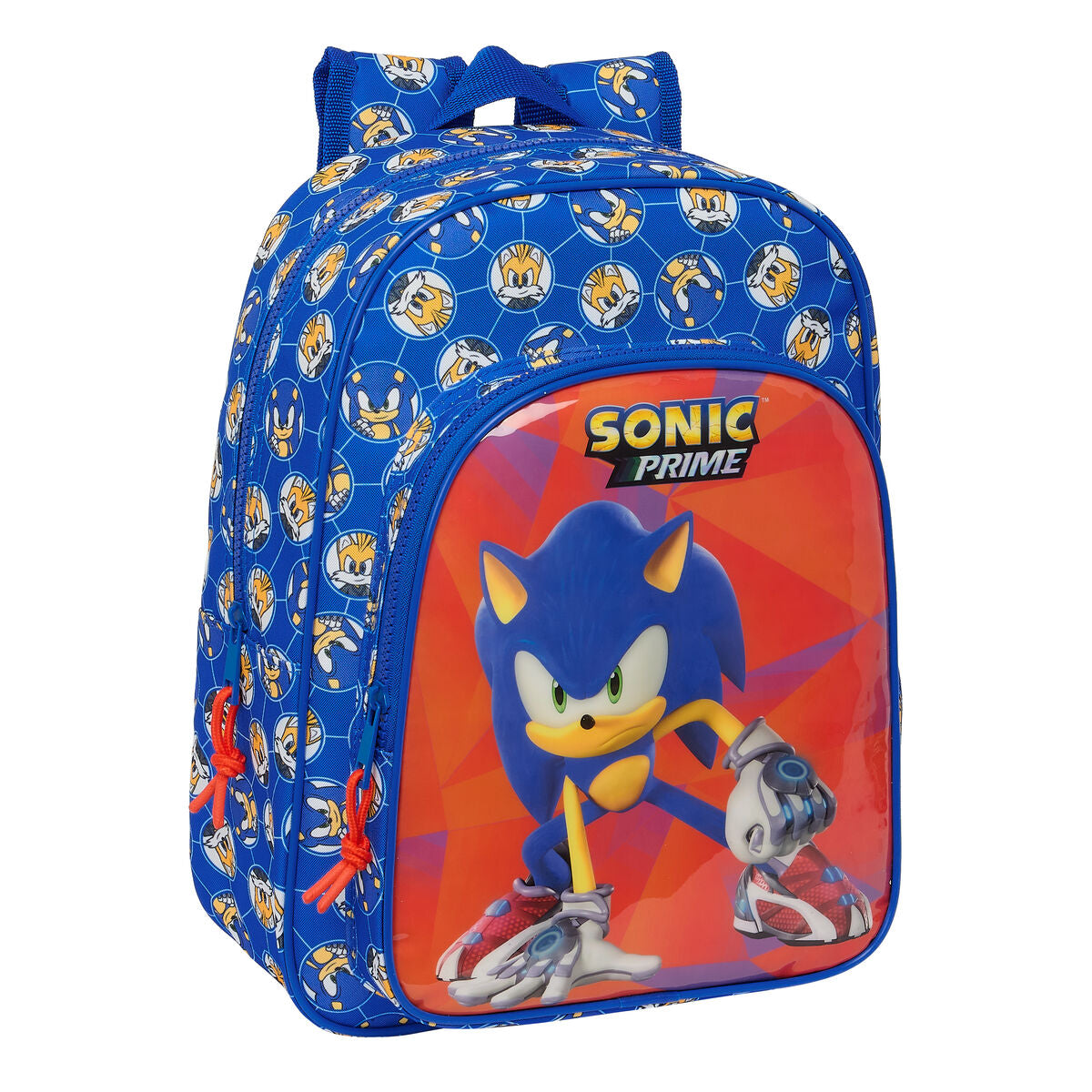 Skolryggsäck Sonic Prime Blå 26 x 34 x 11 cm-Kontor och Kontorsmaterial, Skol- och utbildningsmaterial-Sonic-peaceofhome.se