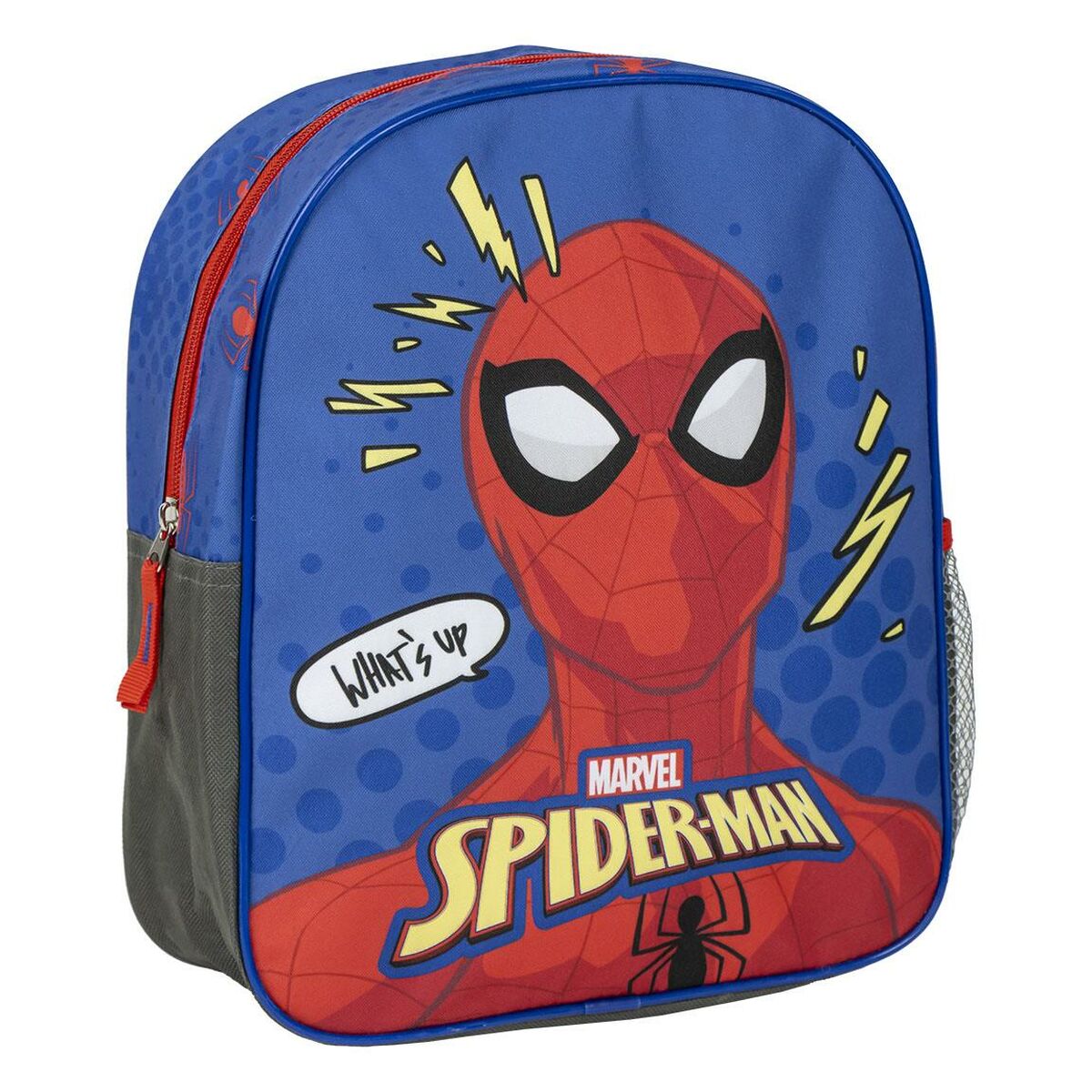 Skolryggsäck Spider-Man Blå 8,0 x 30,0 x 25,0 cm-Kontor och Kontorsmaterial, Skol- och utbildningsmaterial-Spider-Man-peaceofhome.se