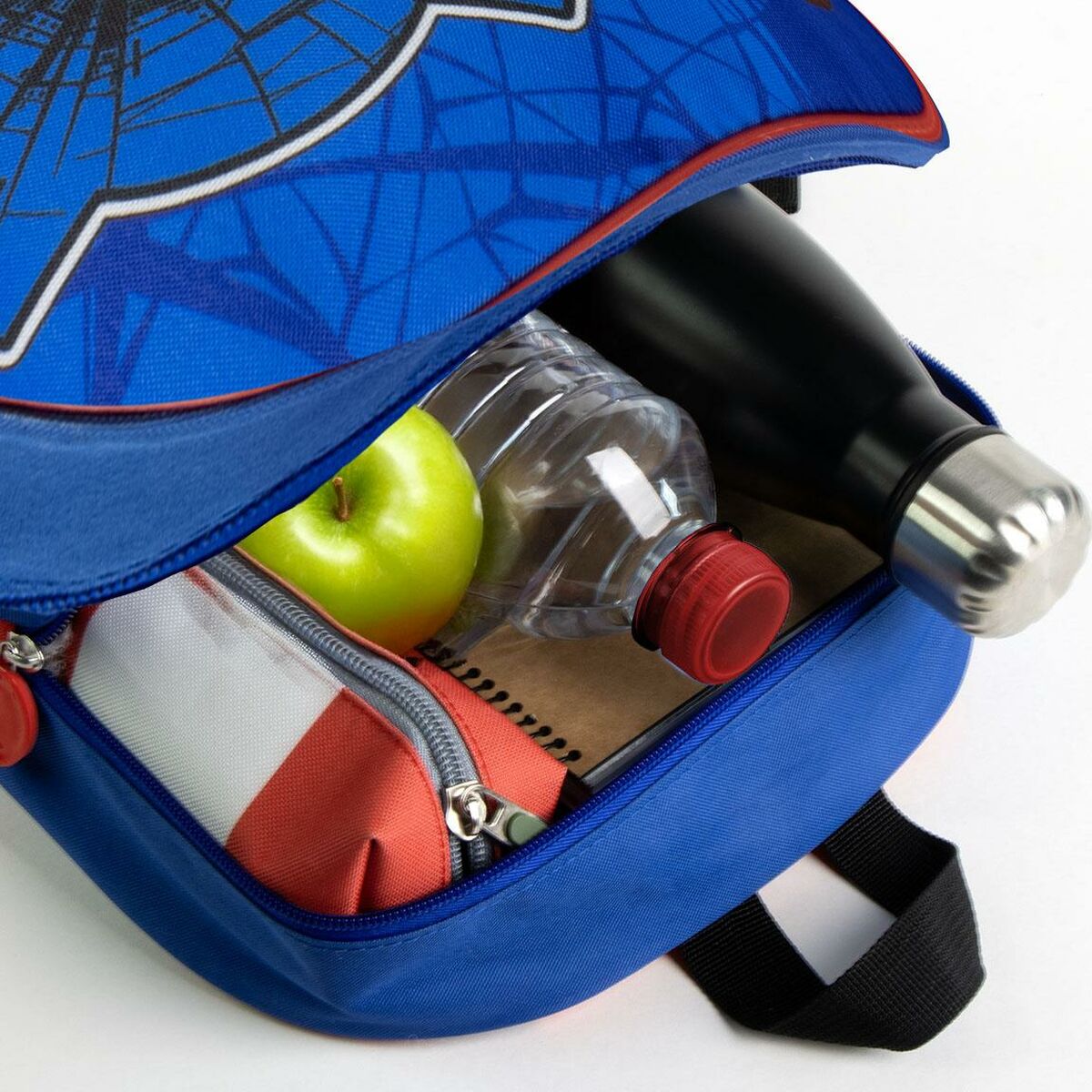 Skolryggsäck Spider-Man Mörkblå 25 x 31 x 14 cm-Kontor och Kontorsmaterial, Skol- och utbildningsmaterial-Spider-Man-peaceofhome.se