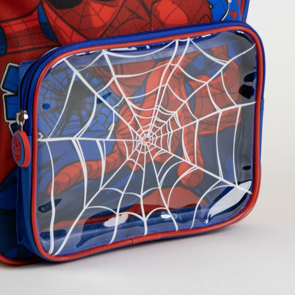 Skolryggsäck Spider-Man Mörkblå 25 x 31 x 14 cm-Kontor och Kontorsmaterial, Skol- och utbildningsmaterial-Spider-Man-peaceofhome.se