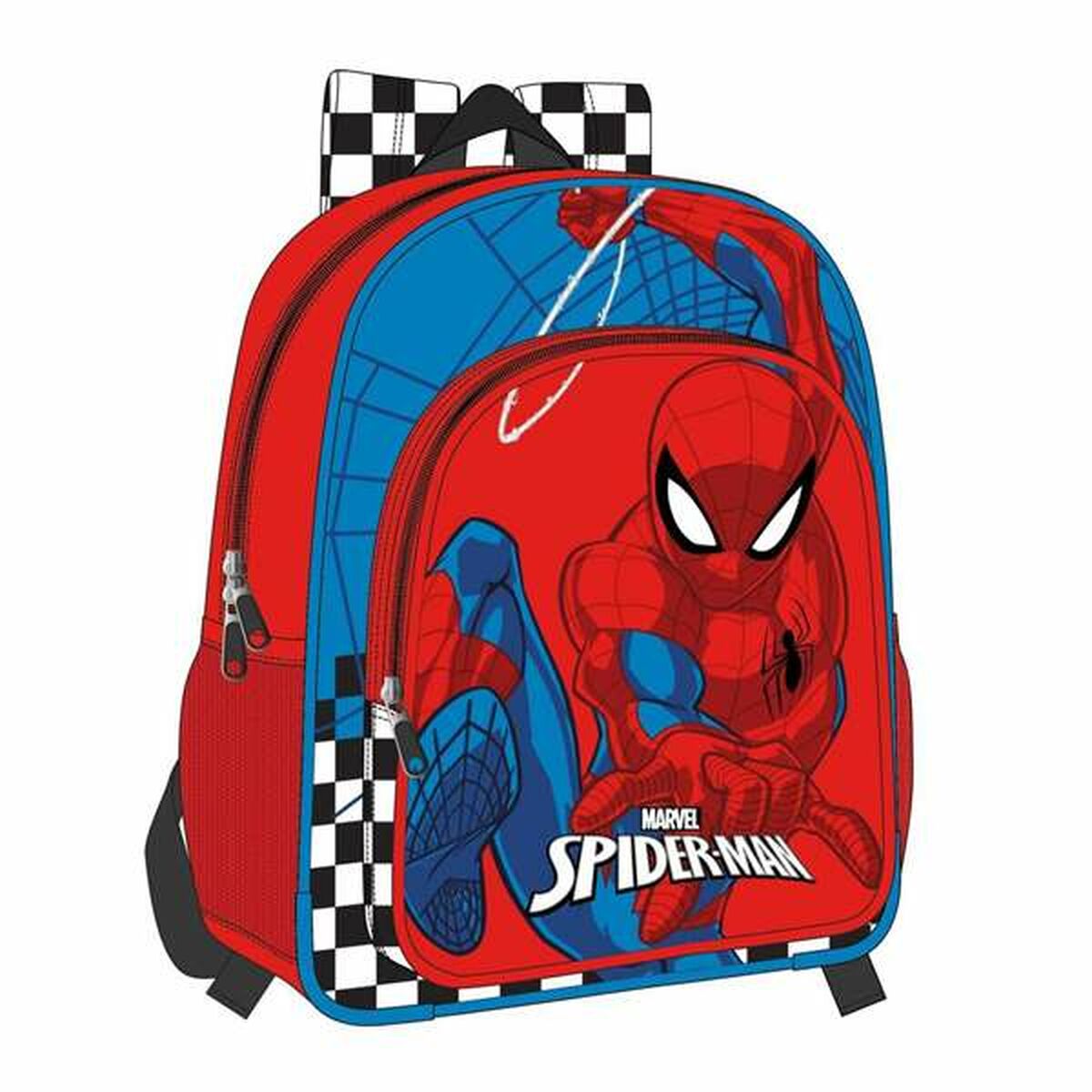 Skolryggsäck Spider-Man Röd 31 x 12 x 38 cm-Kontor och Kontorsmaterial, Skol- och utbildningsmaterial-Spider-Man-peaceofhome.se