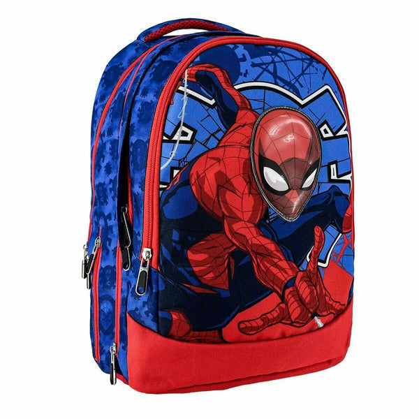 Skolryggsäck Spider-Man Röd 31 x 14 x 41 cm-Kontor och Kontorsmaterial, Skol- och utbildningsmaterial-Spider-Man-peaceofhome.se