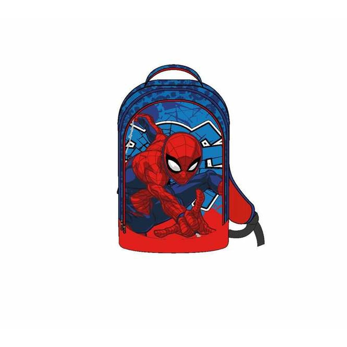 Skolryggsäck Spider-Man Röd 41 cm-Kontor och Kontorsmaterial, Skol- och utbildningsmaterial-Spider-Man-peaceofhome.se