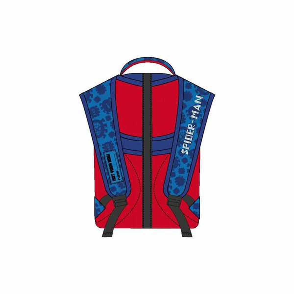Skolryggsäck Spider-Man Röd 41 cm-Kontor och Kontorsmaterial, Skol- och utbildningsmaterial-Spider-Man-peaceofhome.se