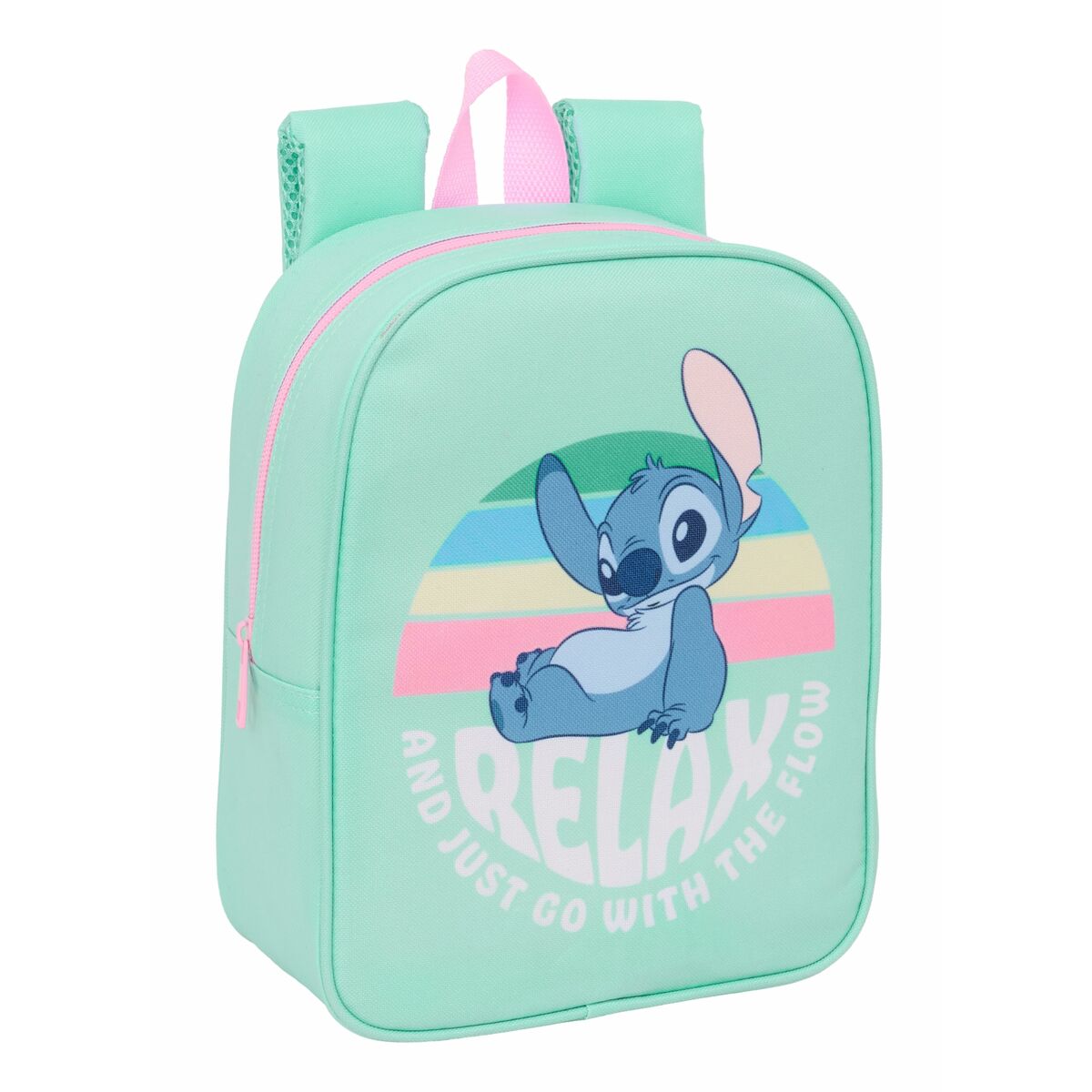 Skolryggsäck Stitch 22 x 27 x 10 cm-Kontor och Kontorsmaterial, Skol- och utbildningsmaterial-Stitch-peaceofhome.se