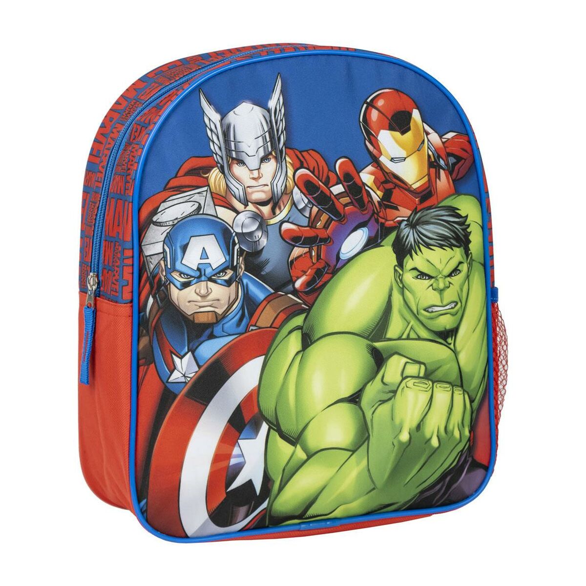 Skolryggsäck The Avengers Blå 25 x 20 x 30 cm-Kontor och Kontorsmaterial, Skol- och utbildningsmaterial-The Avengers-peaceofhome.se