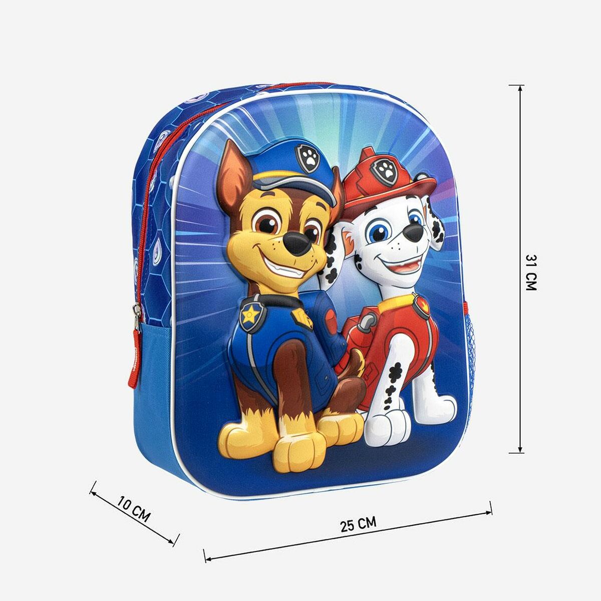 Skolryggsäck The Paw Patrol Blå 25 x 31 x 10 cm-Kontor och Kontorsmaterial, Skol- och utbildningsmaterial-The Paw Patrol-peaceofhome.se