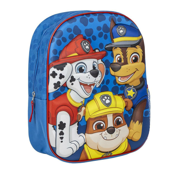 Skolryggsäck The Paw Patrol Blå 25 x 31 x 10 cm-Kontor och Kontorsmaterial, Skol- och utbildningsmaterial-The Paw Patrol-peaceofhome.se