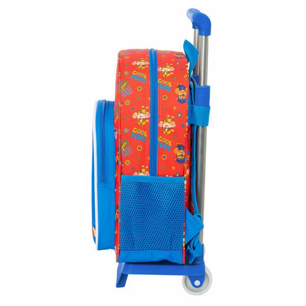 Skolryggsäck The Paw Patrol Cool Blå Röd 26 x 11 x 67 cm 26 x 34 x 11 cm-Kontor och Kontorsmaterial, Skol- och utbildningsmaterial-The Paw Patrol-peaceofhome.se