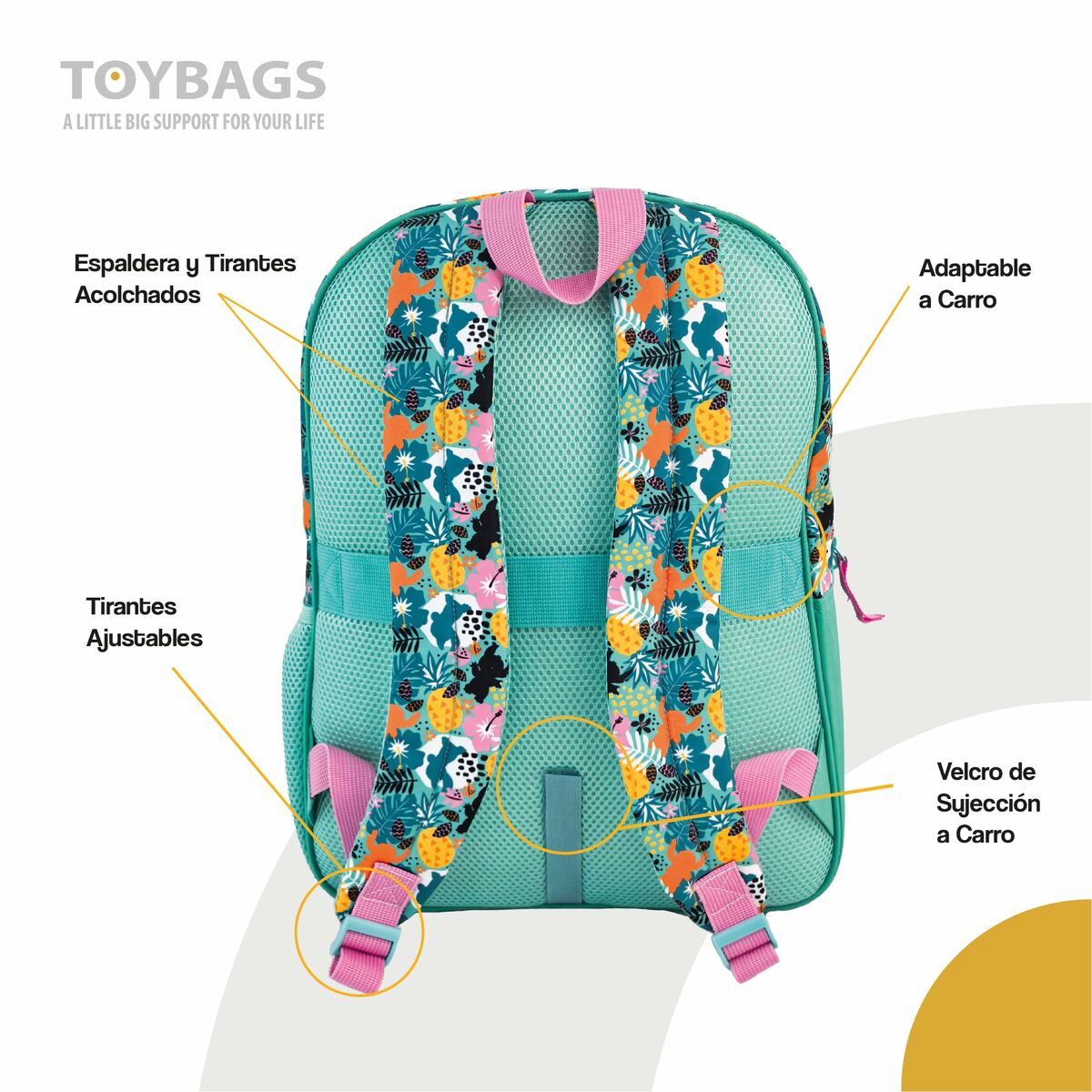 Skolryggsäck Toybags-Leksaker och spel, Kreativa aktiviteter-Toybags-peaceofhome.se
