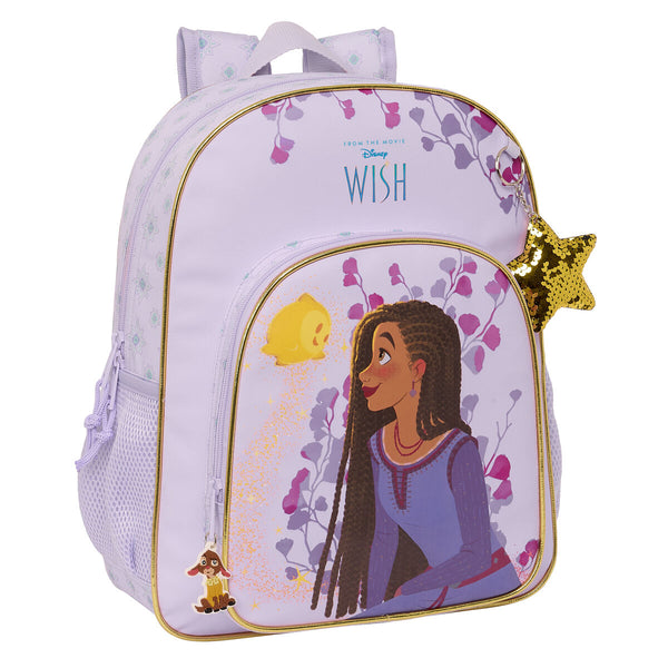 Skolryggsäck Wish Lila 32 x 38 x 12 cm-Kontor och Kontorsmaterial, Skol- och utbildningsmaterial-Wish-peaceofhome.se