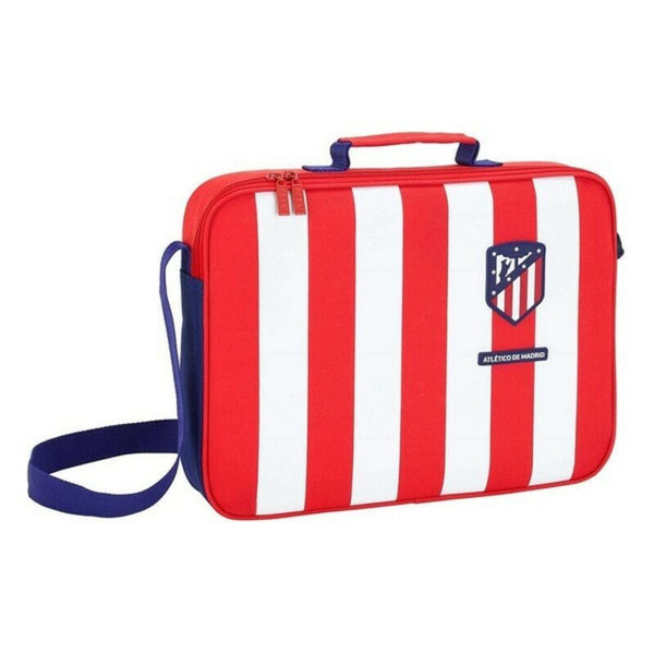 Skolväska Atlético Madrid Röd Blå Vit (38 x 28 x 6 cm)-Kontor och Kontorsmaterial, Skol- och utbildningsmaterial-Atlético Madrid-peaceofhome.se