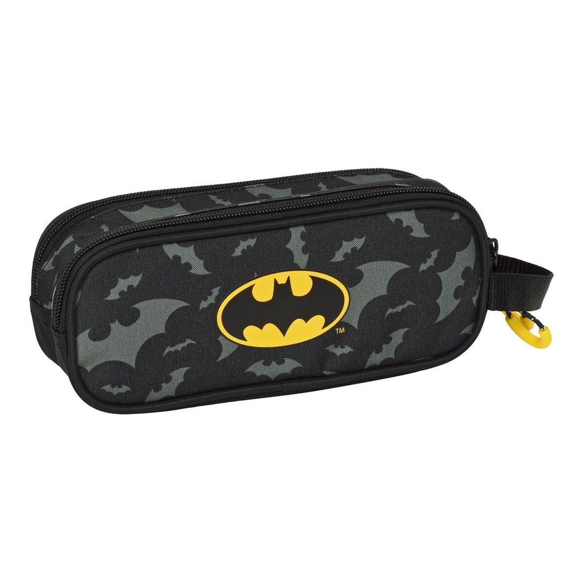 Skolväska Batman Hero Svart (21 x 8 x 6 cm)-Kontor och Kontorsmaterial, Skol- och utbildningsmaterial-Batman-peaceofhome.se