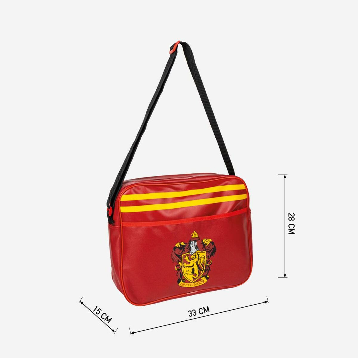 Skolväska Harry Potter Gryffindor Röd 33 x 28 x 15 cm-Kontor och Kontorsmaterial, Skol- och utbildningsmaterial-Harry Potter-peaceofhome.se