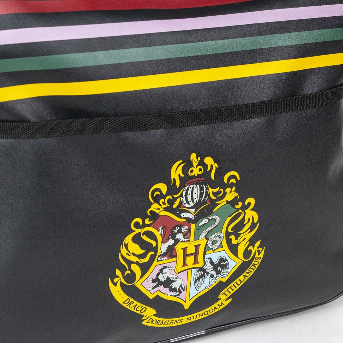 Skolväska Harry Potter Svart 33 x 28 x 15 cm-Kontor och Kontorsmaterial, Skol- och utbildningsmaterial-Harry Potter-peaceofhome.se