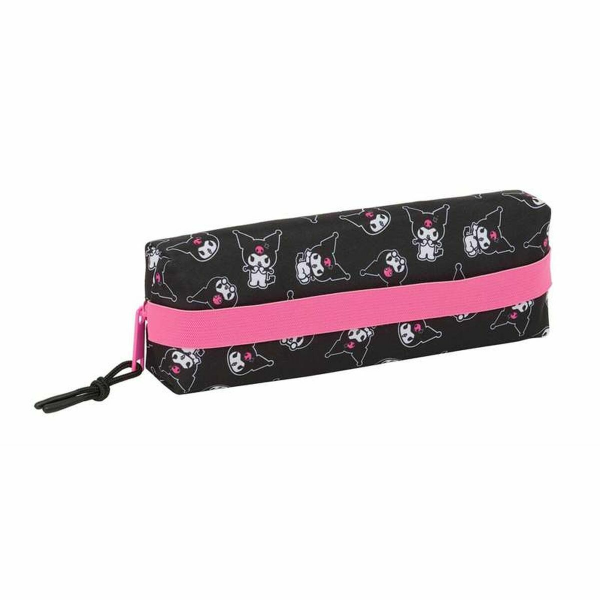 Skolväska Kuromi Svart Fuchsia 22 x 4 x 7 cm-Kontor och Kontorsmaterial, Skol- och utbildningsmaterial-Kuromi-peaceofhome.se