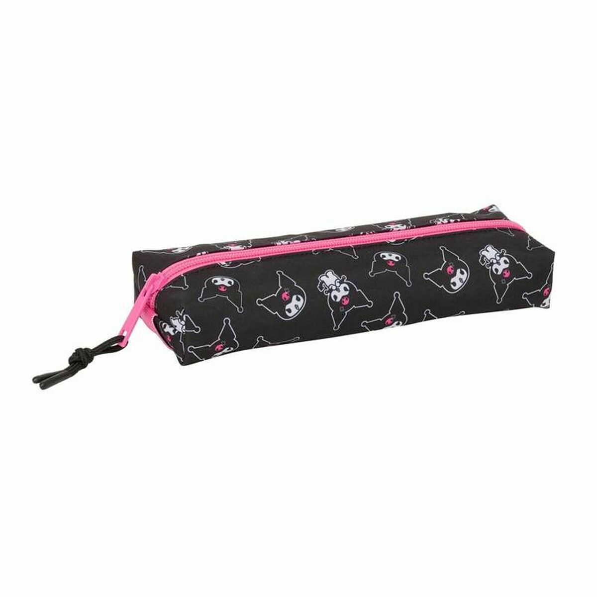 Skolväska Kuromi Svart Fuchsia 22 x 4 x 7 cm-Kontor och Kontorsmaterial, Skol- och utbildningsmaterial-Kuromi-peaceofhome.se