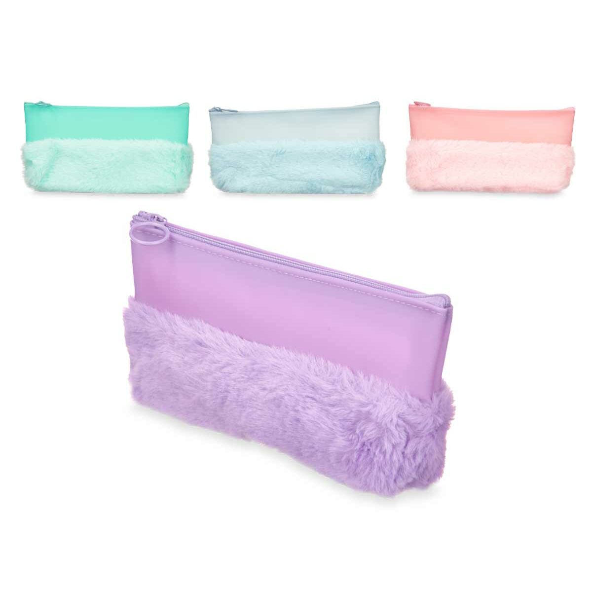 Skolväska Pincello 443 443 Blå Grön Purpur Rosa 21 x 9 x 3 cm Tofs (12 antal)-Kontor och Kontorsmaterial, Skol- och utbildningsmaterial-Pincello-peaceofhome.se