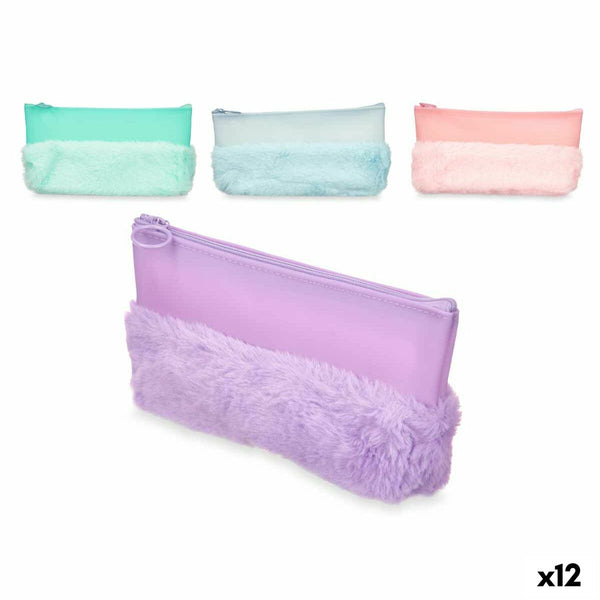 Skolväska Pincello 443 443 Blå Grön Purpur Rosa 21 x 9 x 3 cm Tofs (12 antal)-Kontor och Kontorsmaterial, Skol- och utbildningsmaterial-Pincello-peaceofhome.se