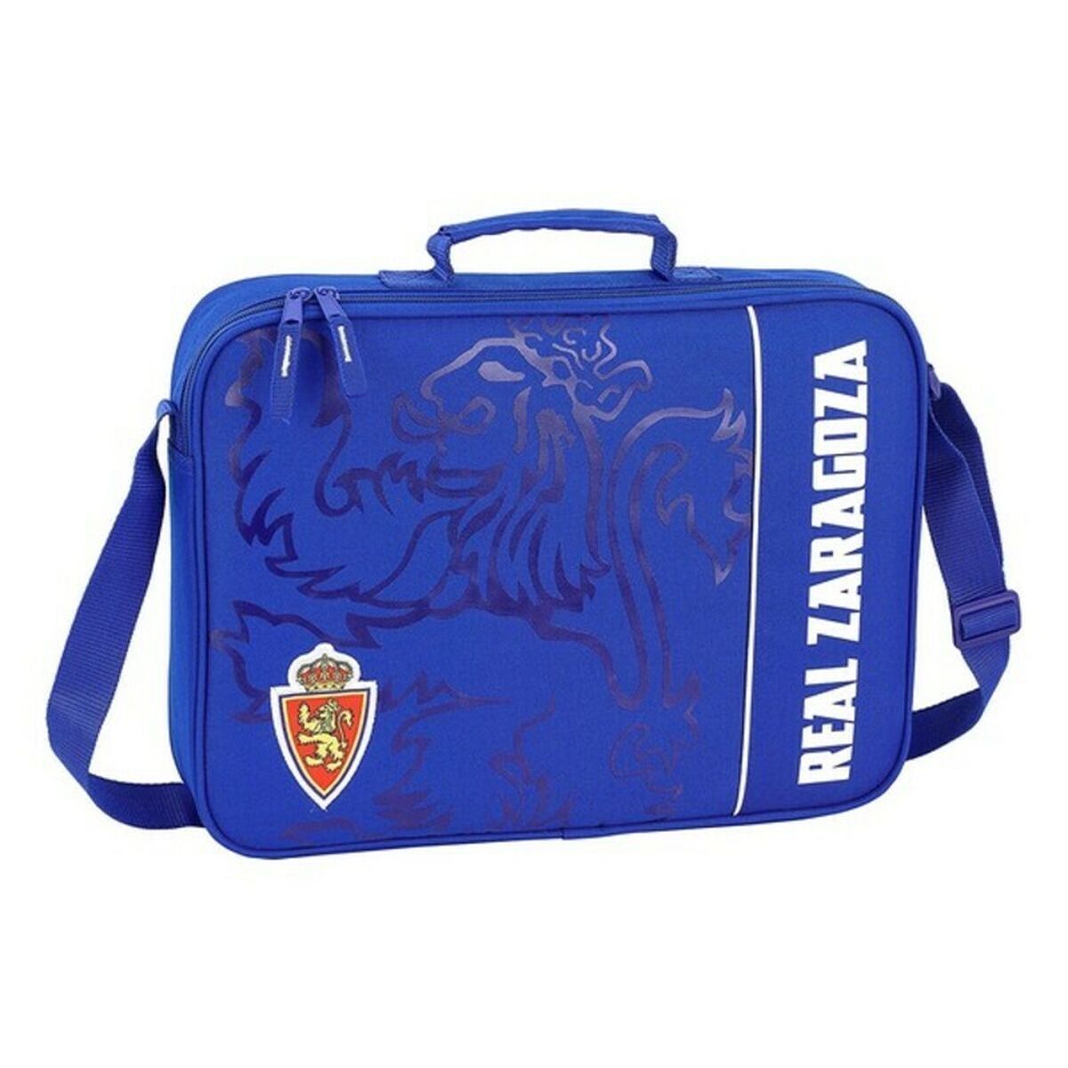 Skolväska Real Zaragoza Blå (38 x 28 x 6 cm)-Kontor och Kontorsmaterial, Skol- och utbildningsmaterial-Real Zaragoza-peaceofhome.se