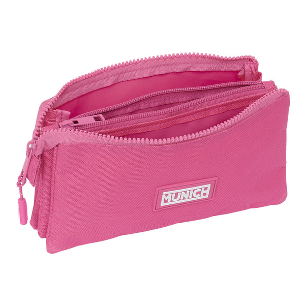 Skolväska Safta Fucsia 22 x 12 x 3 cm-Kontor och Kontorsmaterial, Skol- och utbildningsmaterial-Safta-peaceofhome.se