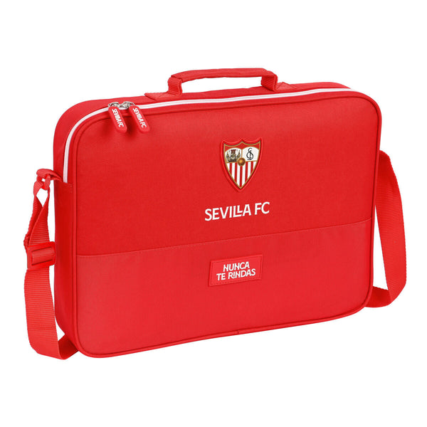 Skolväska Sevilla Fútbol Club Röd (38 x 28 x 6 cm)-Kontor och Kontorsmaterial, Skol- och utbildningsmaterial-Sevilla Fútbol Club-peaceofhome.se