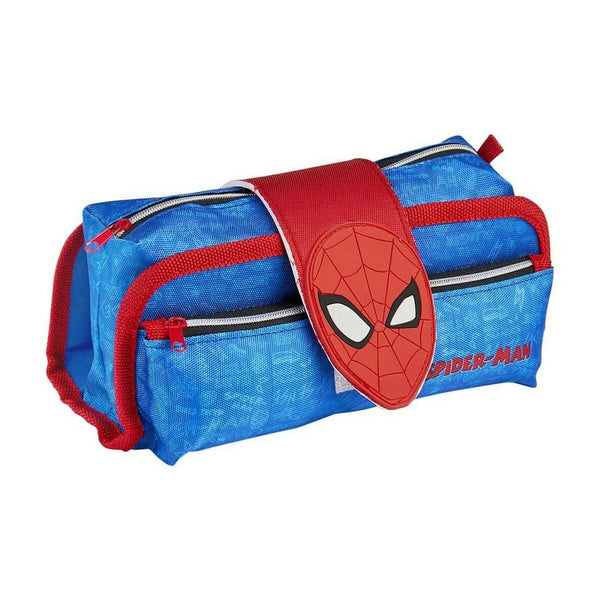 Skolväska Spider-Man Blå 22 x 12 x 7 cm-Kontor och Kontorsmaterial, Skol- och utbildningsmaterial-Spider-Man-peaceofhome.se