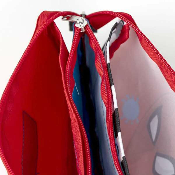 Skolväska Spider-Man Röd 11,5 x 2 x 22,5 cm-Kontor och Kontorsmaterial, Skol- och utbildningsmaterial-Spider-Man-peaceofhome.se