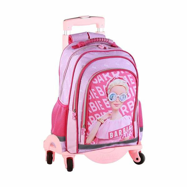 Skolväska med hjul Barbie 41,5 x 30 x 17 cm-Kontor och Kontorsmaterial, Skol- och utbildningsmaterial-Barbie-peaceofhome.se