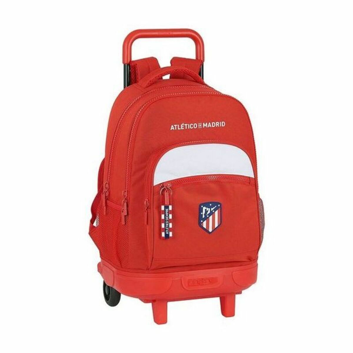 Skolväska med hjul Compact Atlético Madrid M918 Röd Vit (33 x 45 x 22 cm)-Kontor och Kontorsmaterial, Skol- och utbildningsmaterial-Atlético Madrid-peaceofhome.se