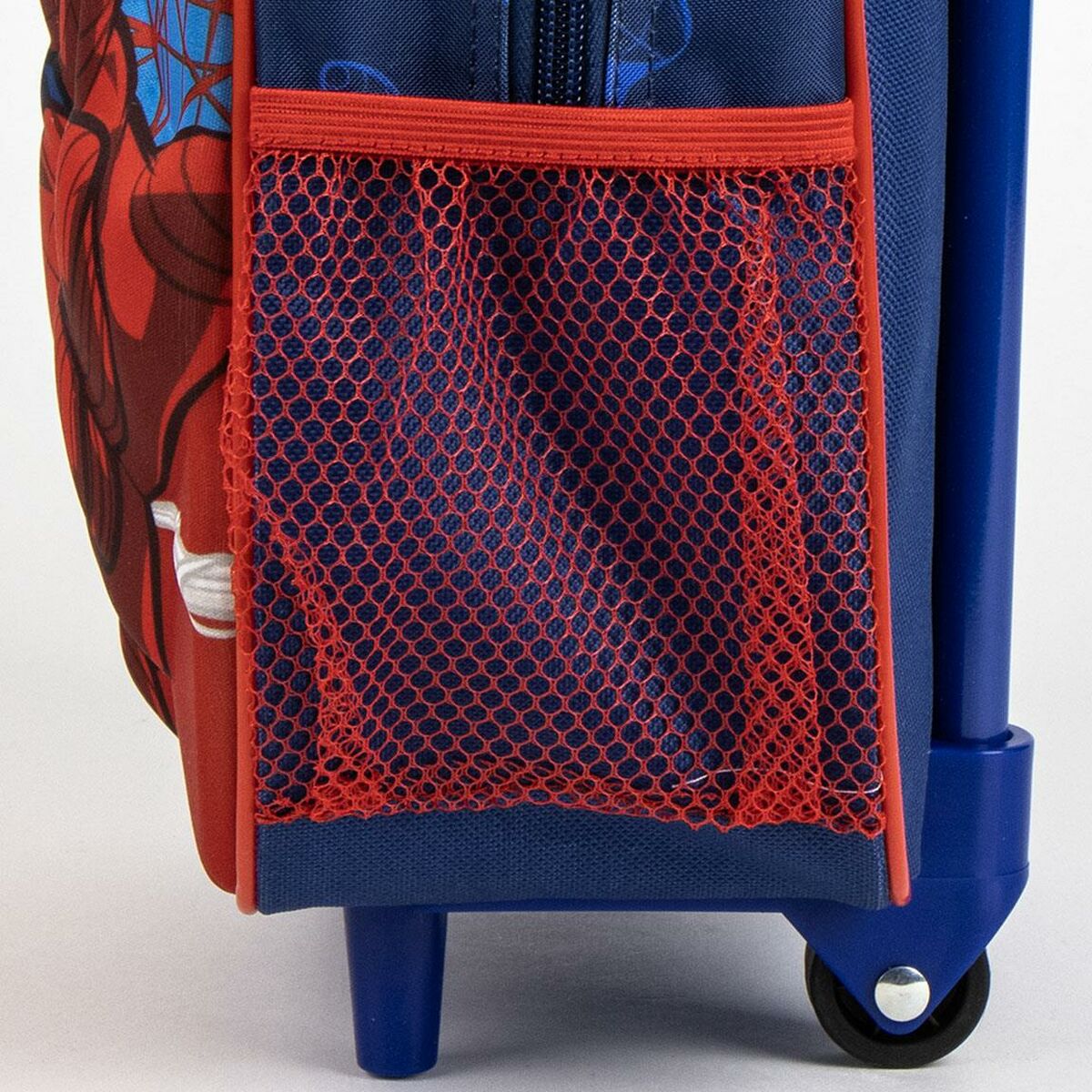 Skolväska med hjul Spider-Man Blå 3D-Kontor och Kontorsmaterial, Skol- och utbildningsmaterial-Spider-Man-peaceofhome.se