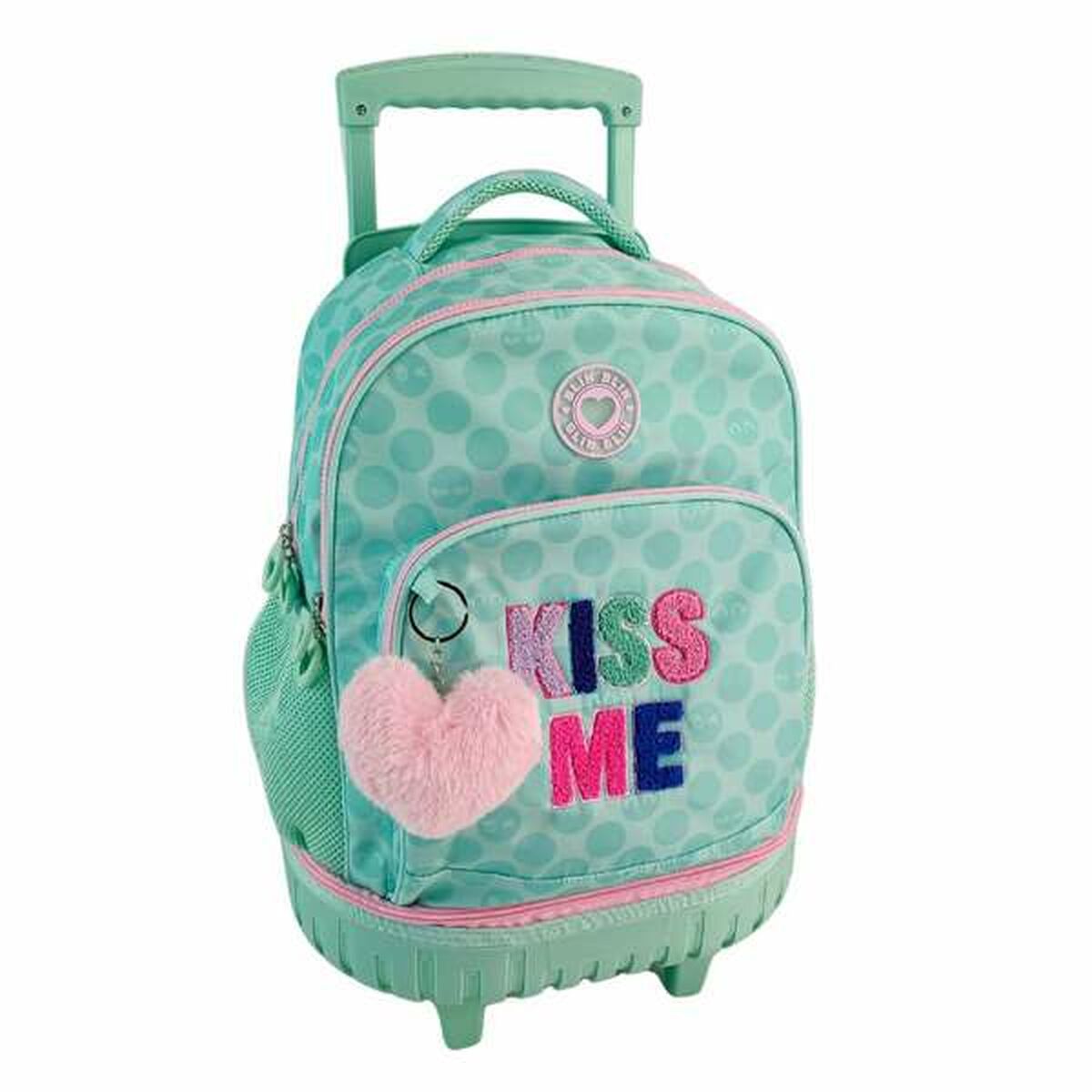 Skolväska med hjul Toybags Blin Blin Kiss Me-Kontor och Kontorsmaterial, Skol- och utbildningsmaterial-Toybags-peaceofhome.se
