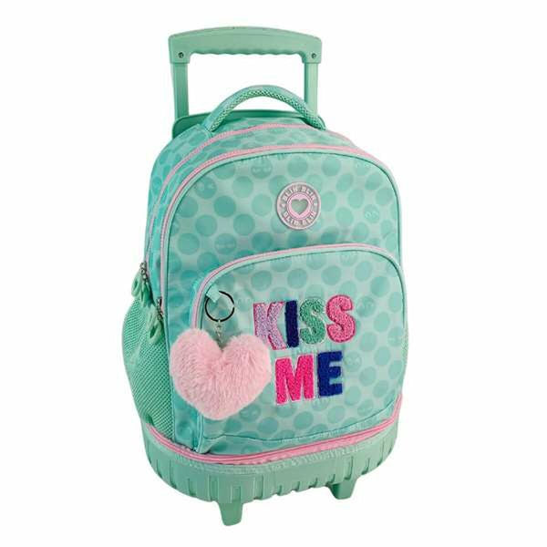 Skolväska med hjul Toybags Blin Blin Kiss Me-Kontor och Kontorsmaterial, Skol- och utbildningsmaterial-Toybags-peaceofhome.se