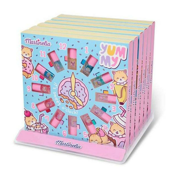 Skönhetsset Martinelia Yummy Barn Nagellack 12 antal (24,5 x 24,5 x 3 cm)-Leksaker och spel, Fancy klänning och accessoarer-IDC Institute-peaceofhome.se