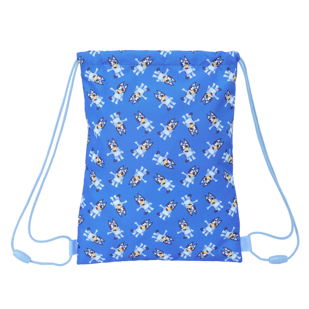 Skopåse med remmar Bluey Let's play Blå 26 x 34 x 1 cm-Kontor och Kontorsmaterial, Skol- och utbildningsmaterial-Bluey-peaceofhome.se